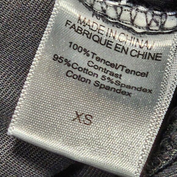 Young Fabulous & Broke XS Black Long-Sleeve Tencel Jumpsuit Button-Front Closure - Picture 5 of 12